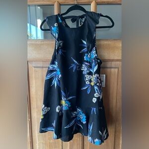 Free People black shirt/mini dress